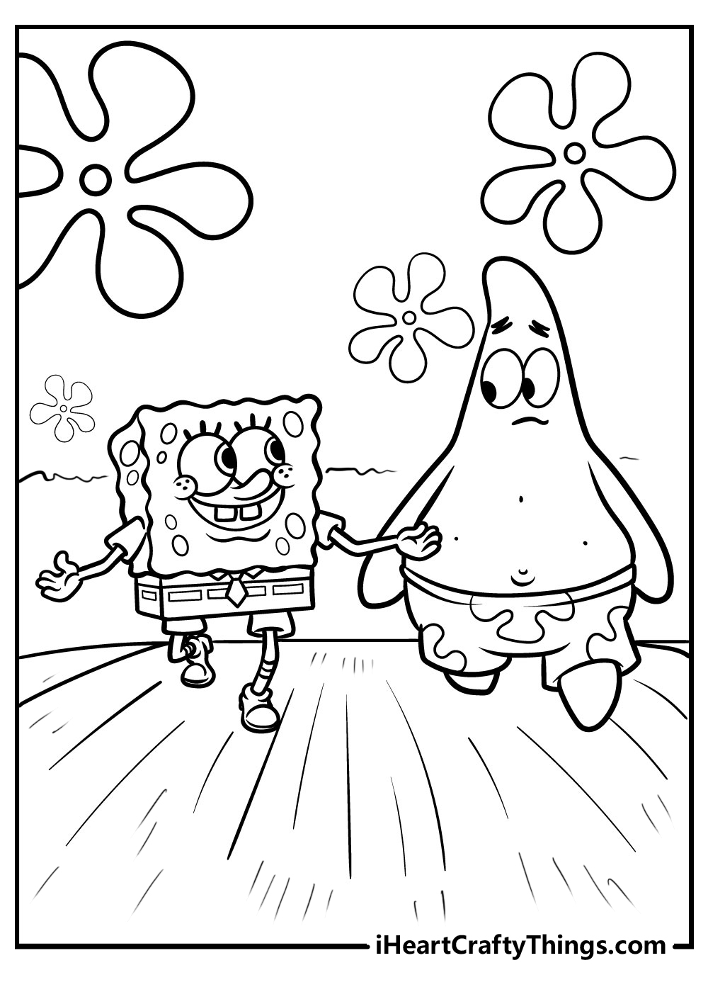 Funny Spongebob Coloring Pages Printables 2