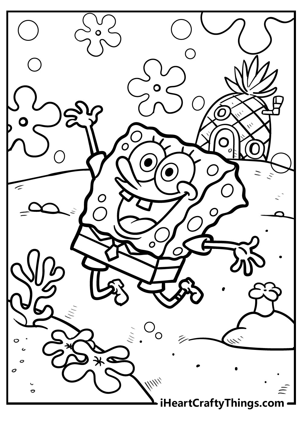 Funny Spongebob Coloring Pages Printables 22