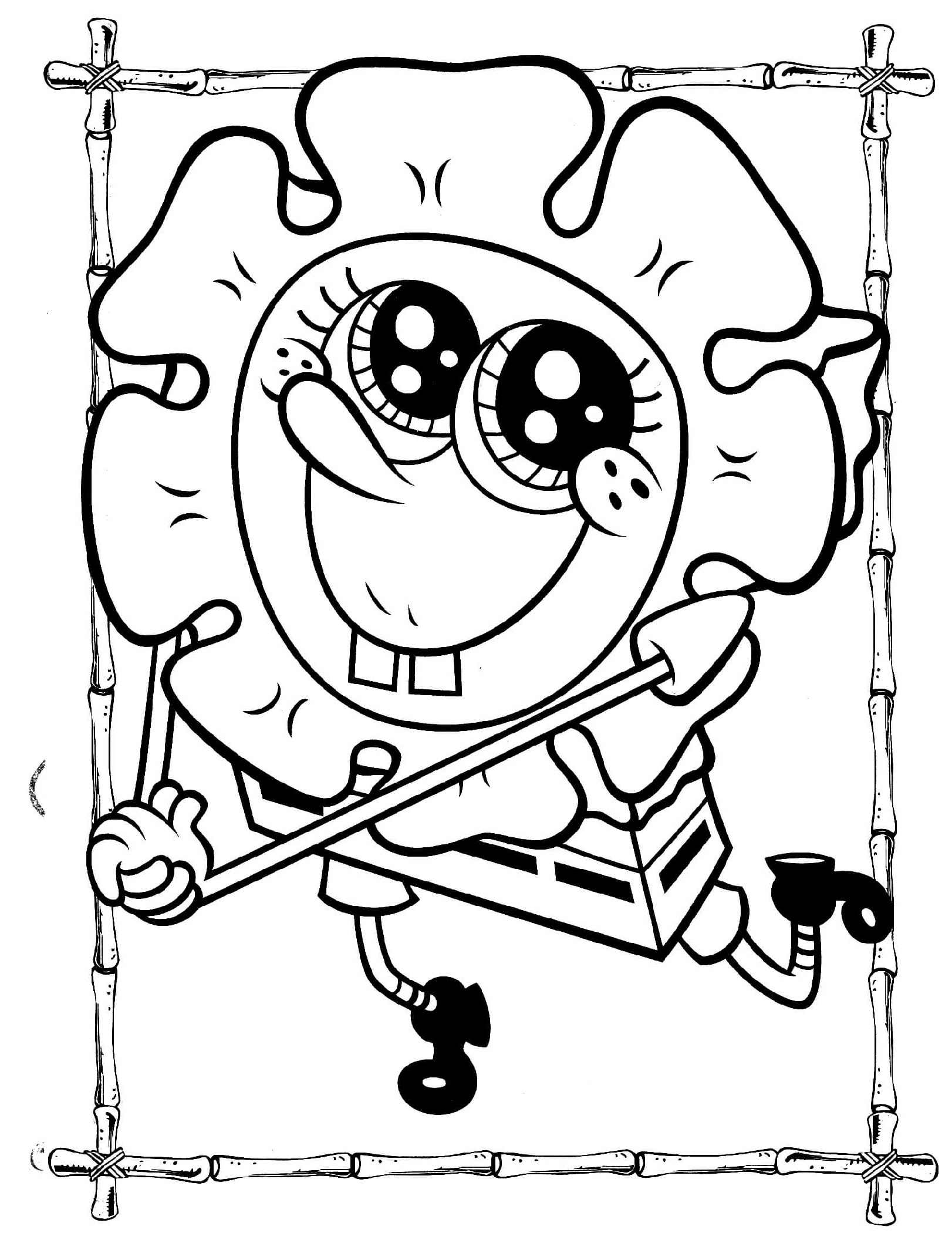 Funny Spongebob Coloring Pages Printables 32