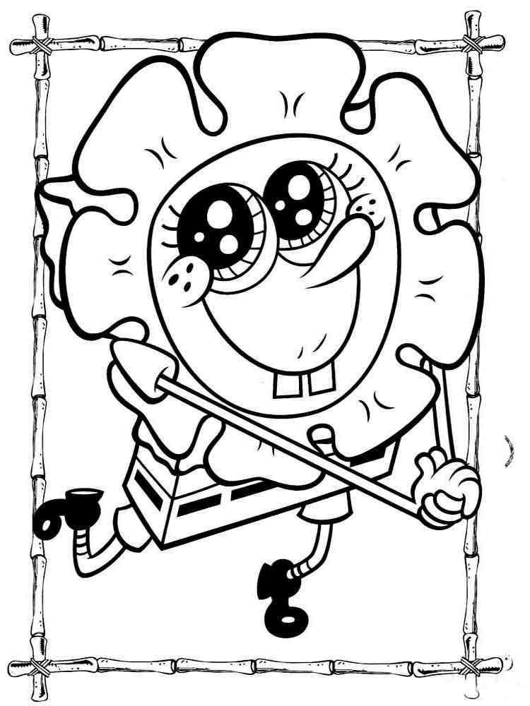 Funny Spongebob Coloring Pages Printables 42