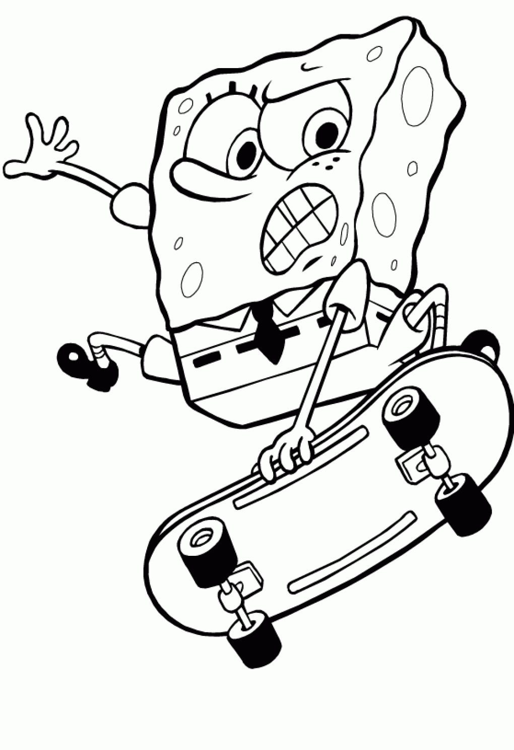 Funny Spongebob Coloring Pages Printables 43