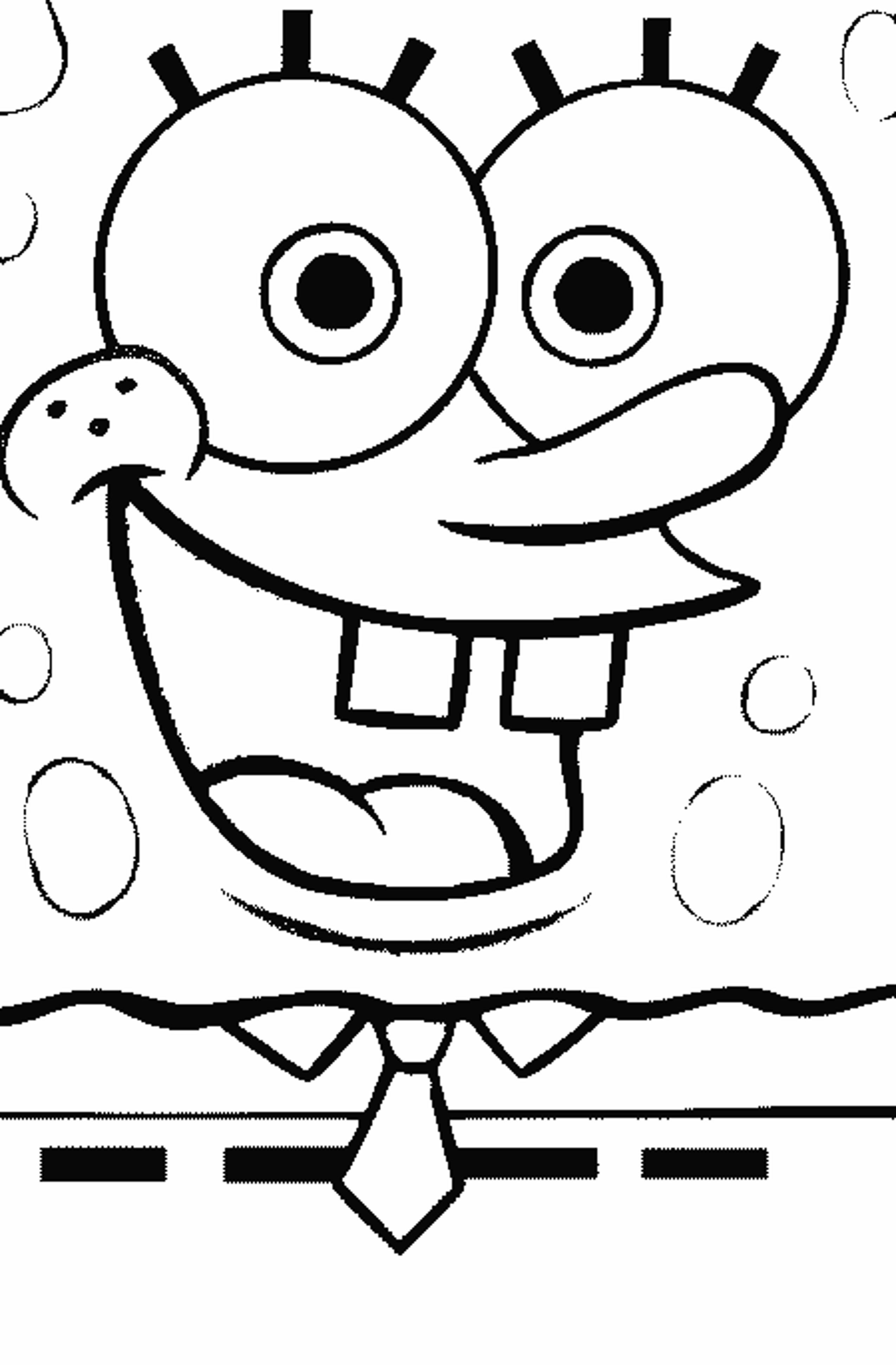 Funny Spongebob Coloring Pages Printables 56