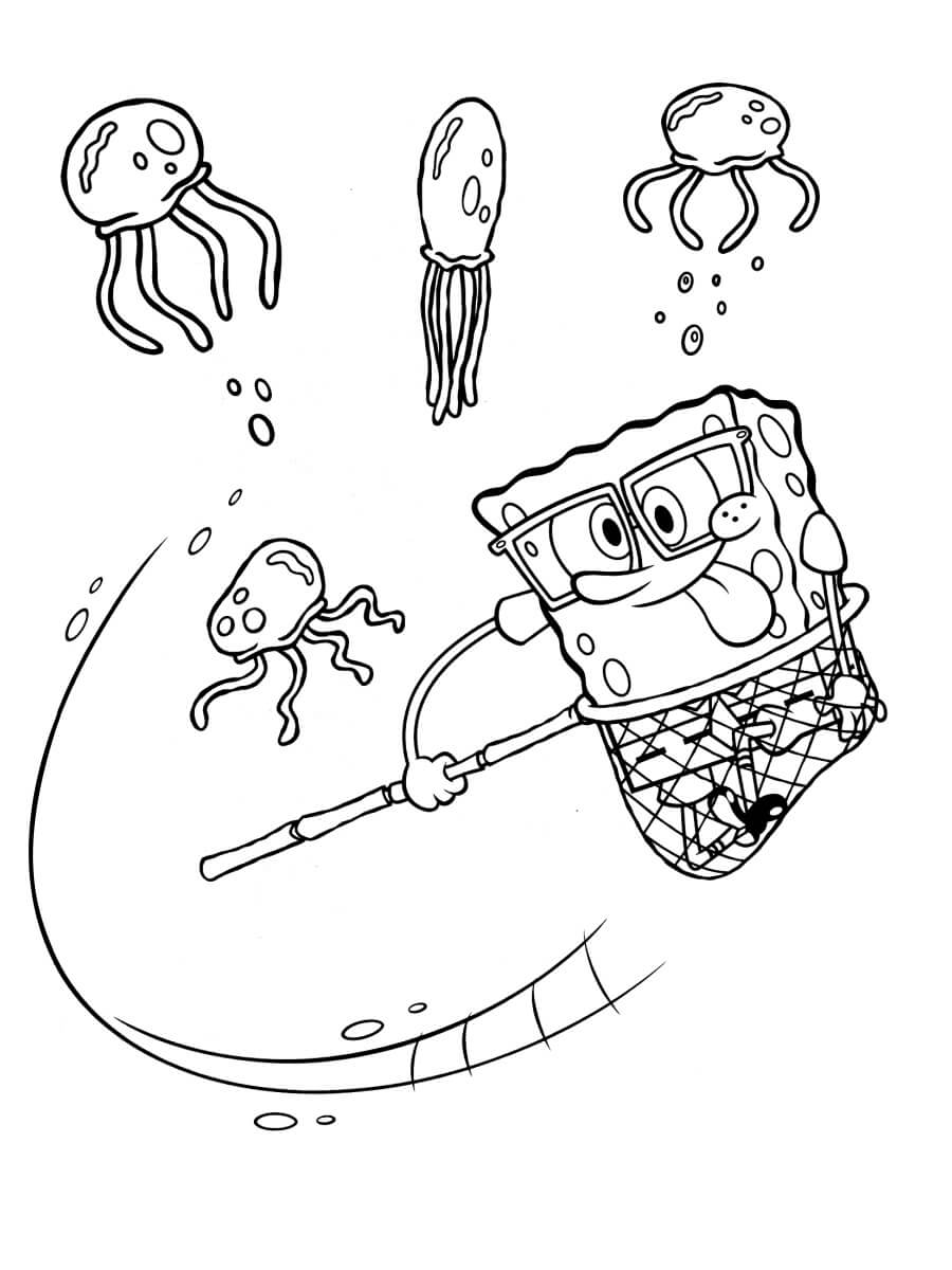 Funny Spongebob Coloring Pages Printables 62