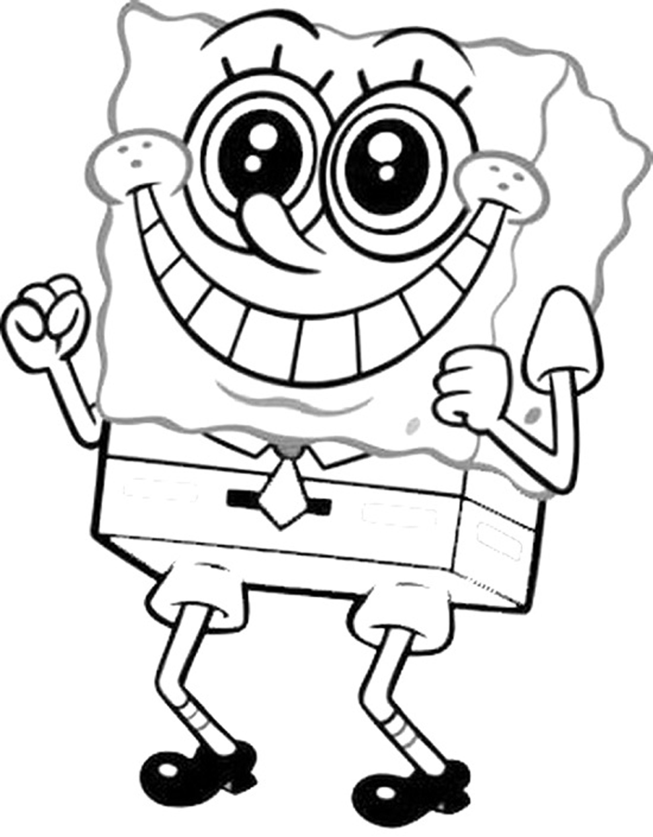 Funny Spongebob Coloring Pages Printables 66
