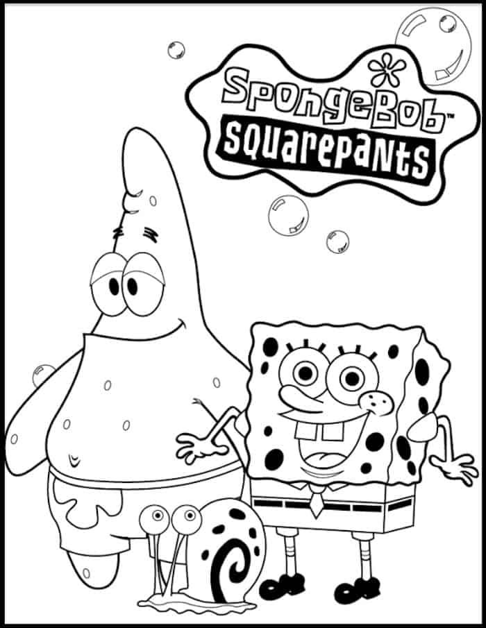 Funny Spongebob Coloring Pages Printables 68