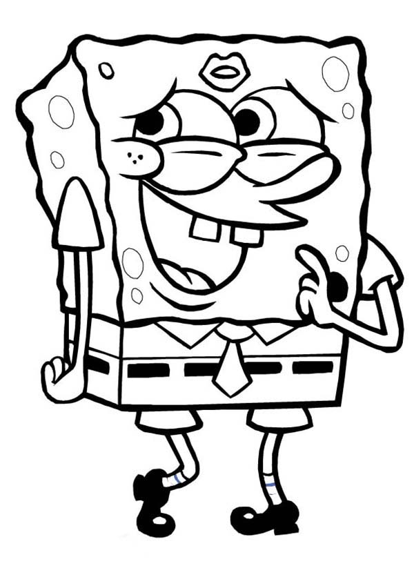 Funny Spongebob Coloring Pages Printables 82