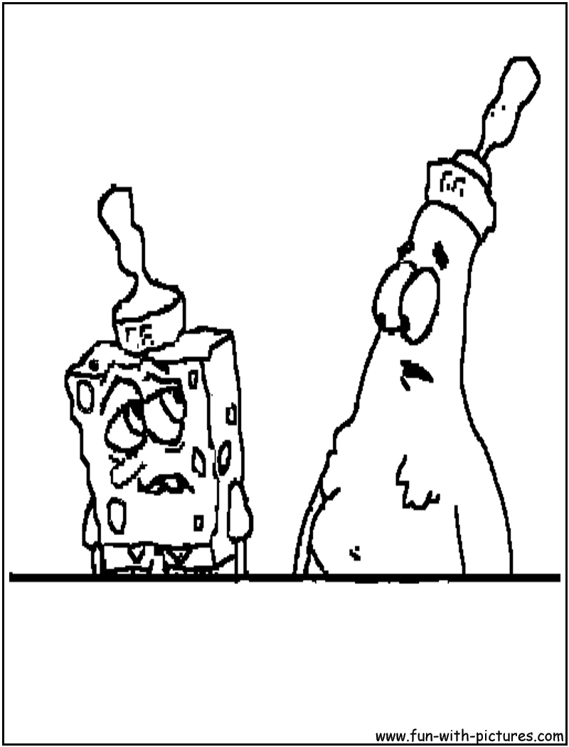 Funny Spongebob Coloring Pages Printables 83