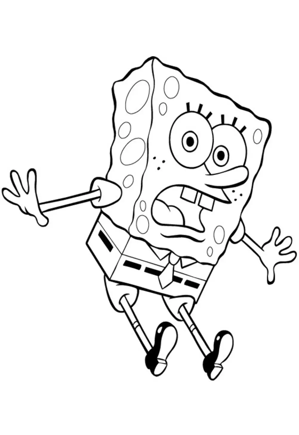 Funny Spongebob Coloring Pages Printables 84