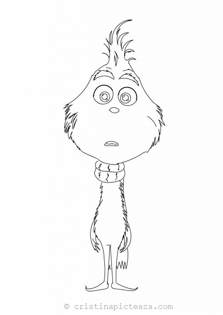 Grinch Coloring Pages Free Printable 61