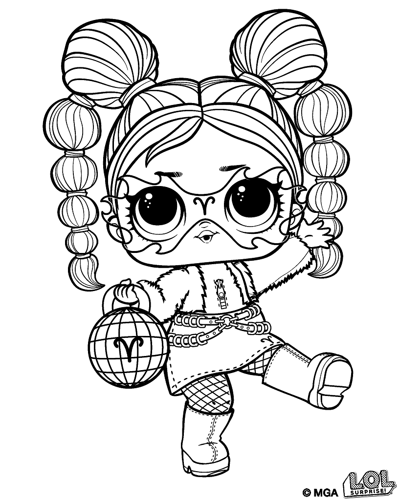 LOL Coloring Pages FREE Printable 7