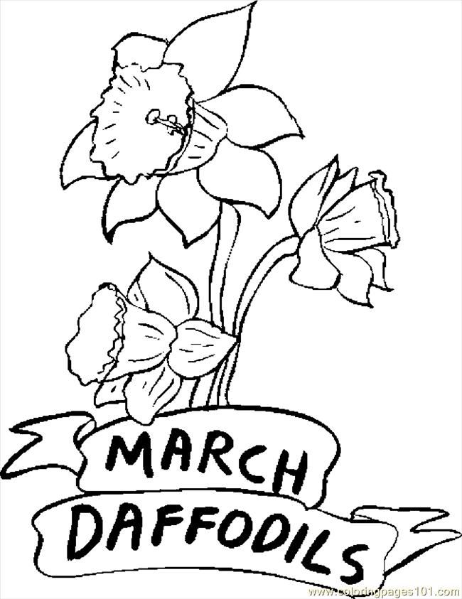 March Coloring Pages Free Printable 22