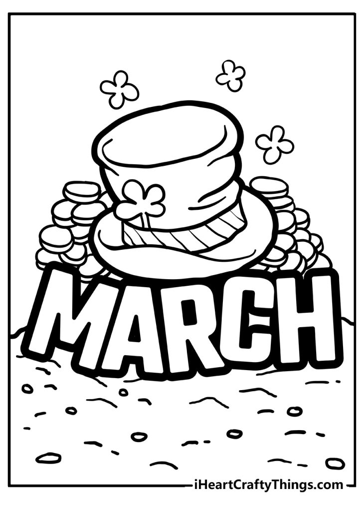 March Coloring Pages Free Printable 25