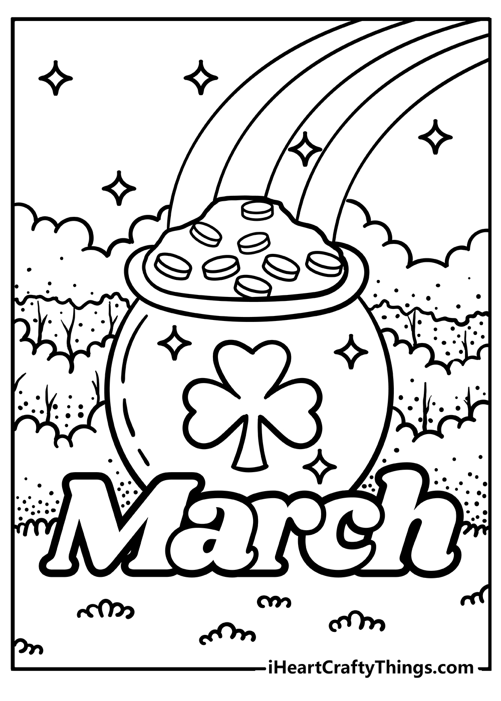 March Coloring Pages Free Printable 28