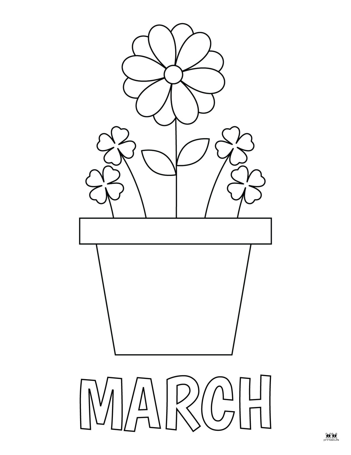 March Coloring Pages Free Printable 30