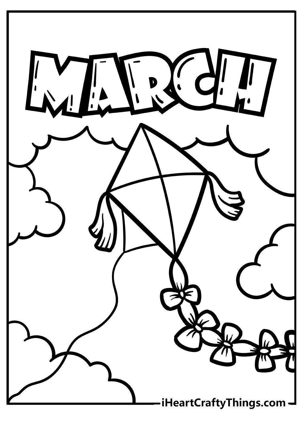 March Coloring Pages Free Printable 33