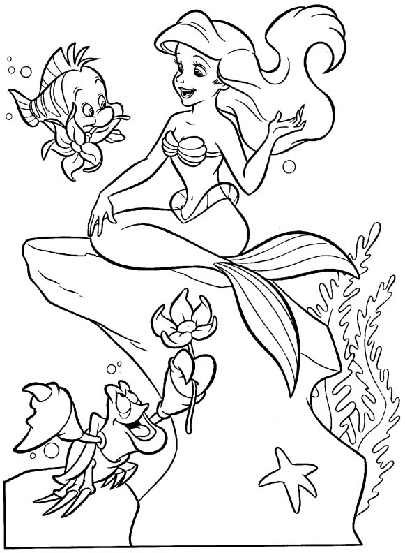 Mermaid Coloring Pages Free Printable 86