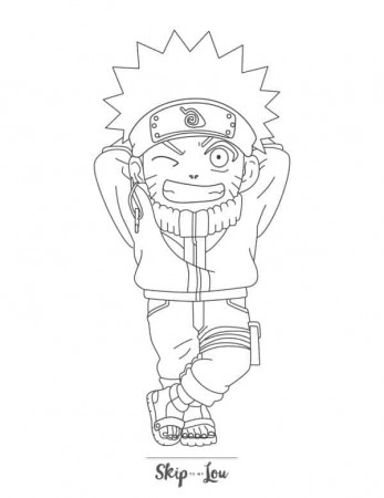 Naruto Chibi Characters Coloring Pages Printables 150