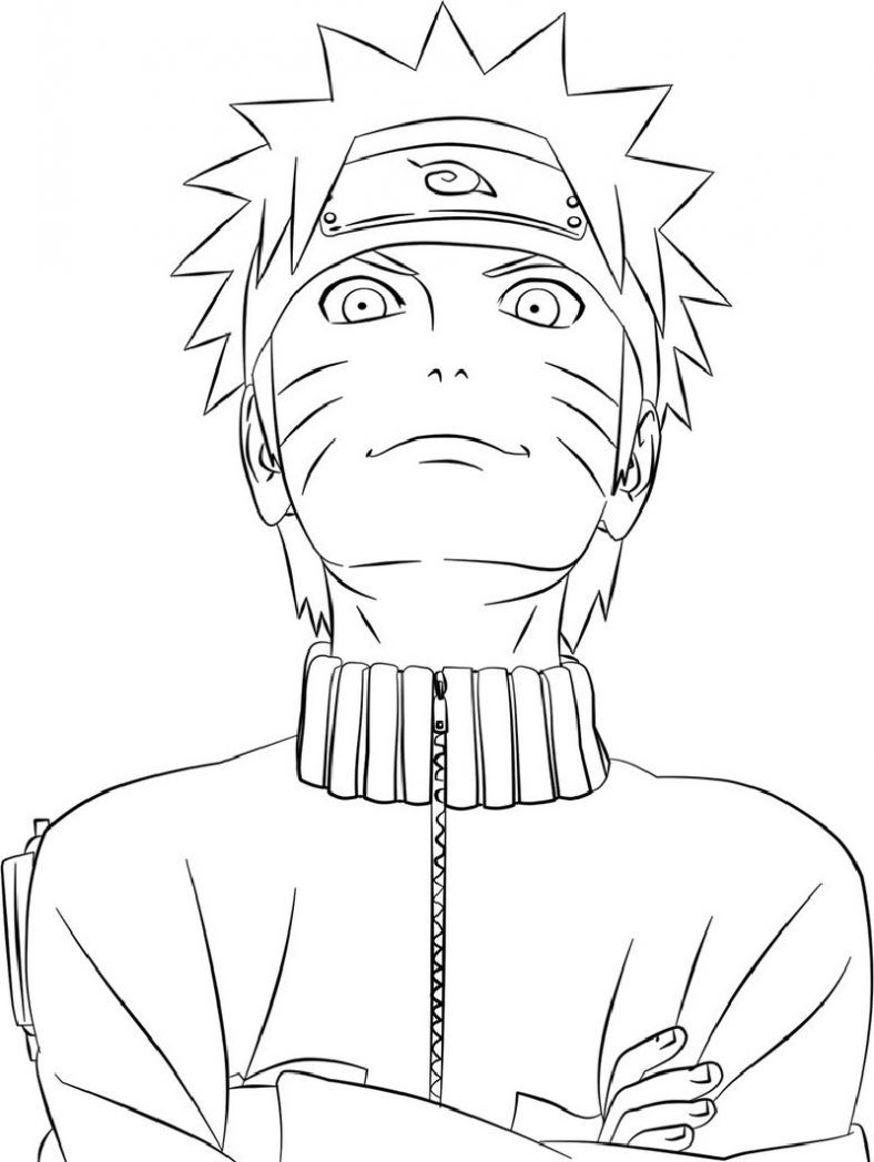 Naruto Chibi Characters Coloring Pages Printables 58