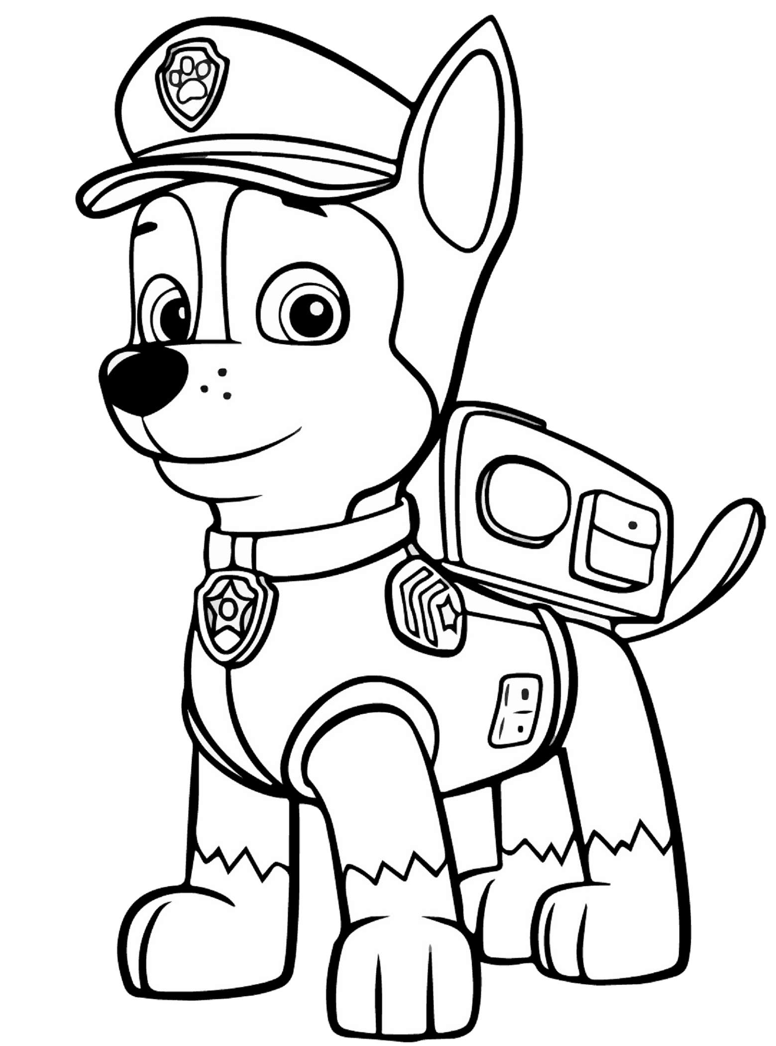 Paw Patrol Coloring Pages FREE Printable 1