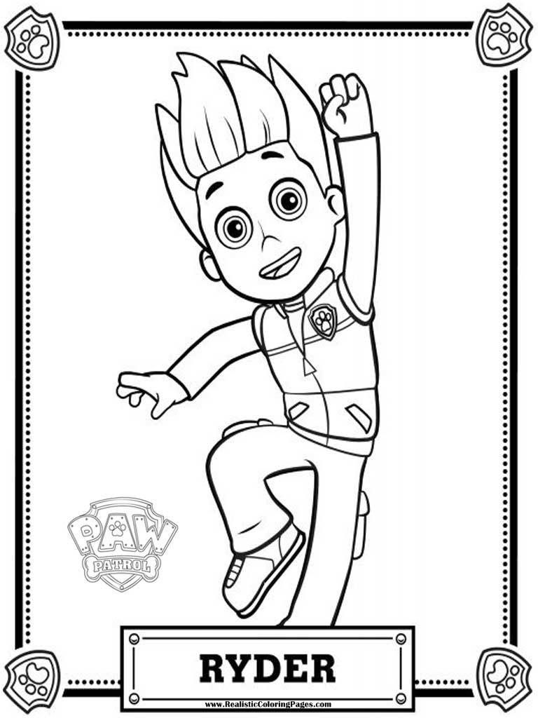 Paw Patrol Coloring Pages FREE Printable 106