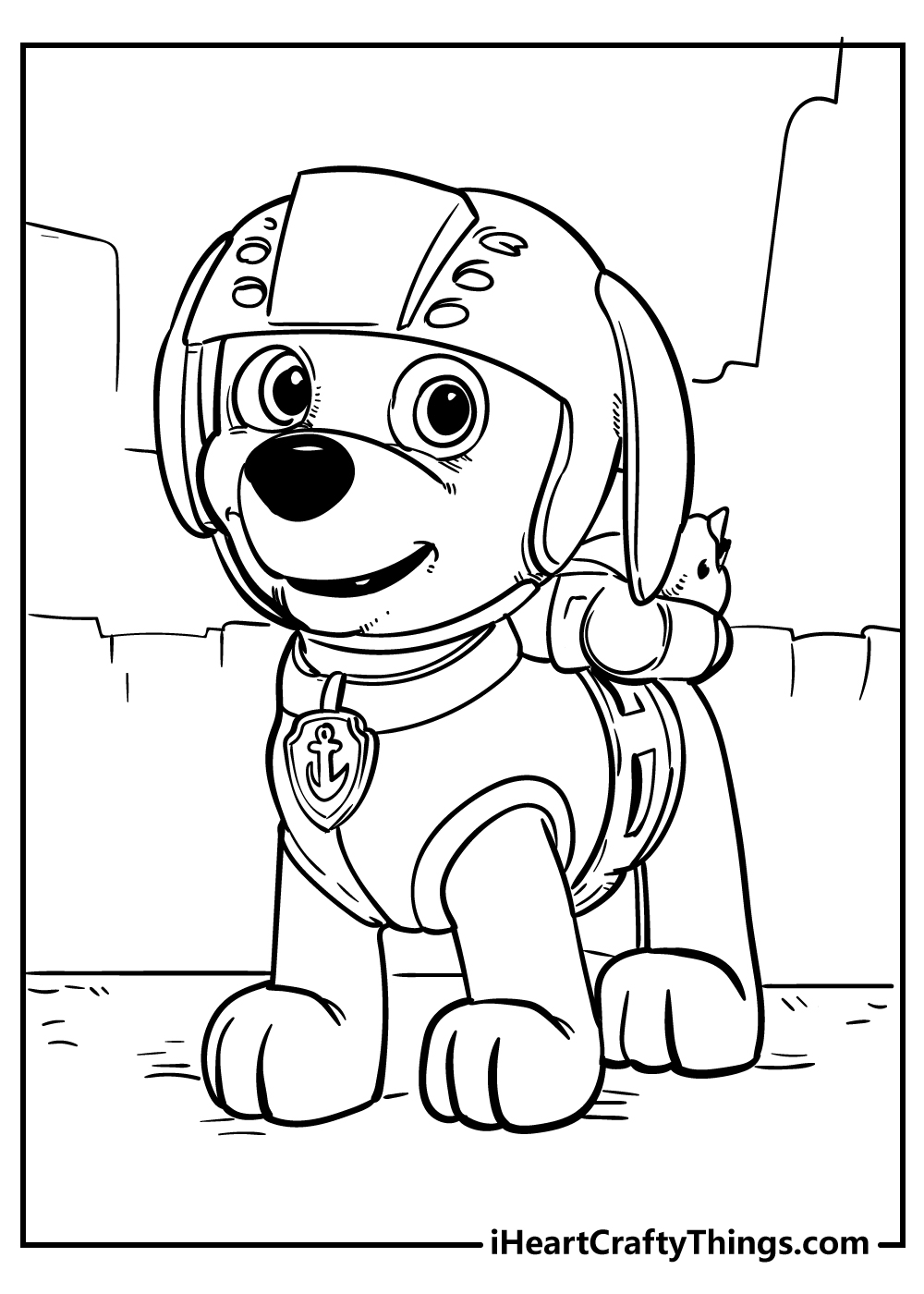 Paw Patrol Coloring Pages FREE Printable 110