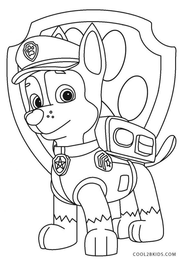 Paw Patrol Coloring Pages FREE Printable 114