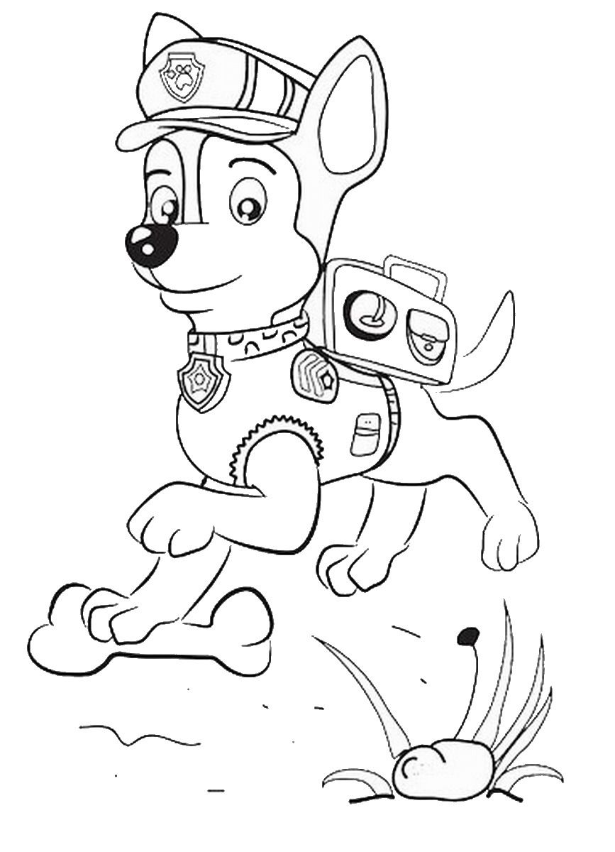 Paw Patrol Coloring Pages FREE Printable 115