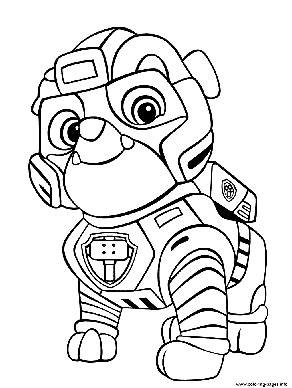 Paw Patrol Coloring Pages FREE Printable 117