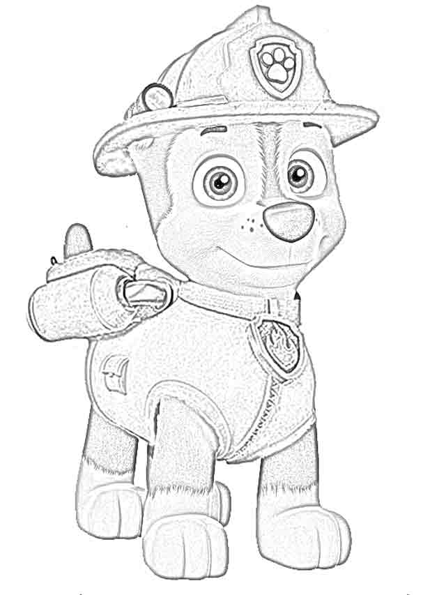 Paw Patrol Coloring Pages FREE Printable 121