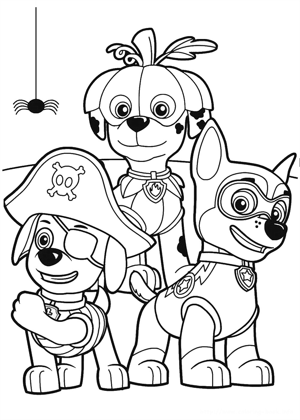 Paw Patrol Coloring Pages FREE Printable 122