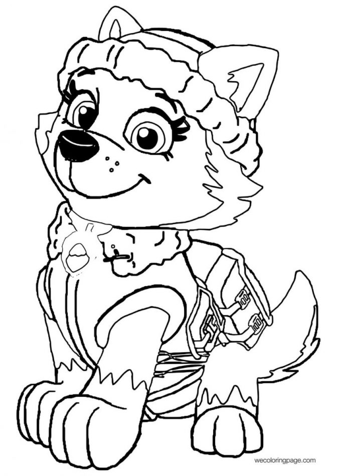 Paw Patrol Coloring Pages FREE Printable 124