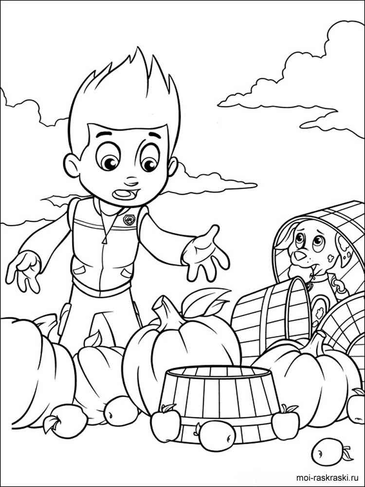 Paw Patrol Coloring Pages FREE Printable 126