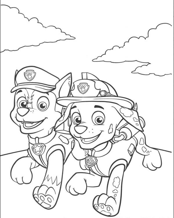 Paw Patrol Coloring Pages FREE Printable 13