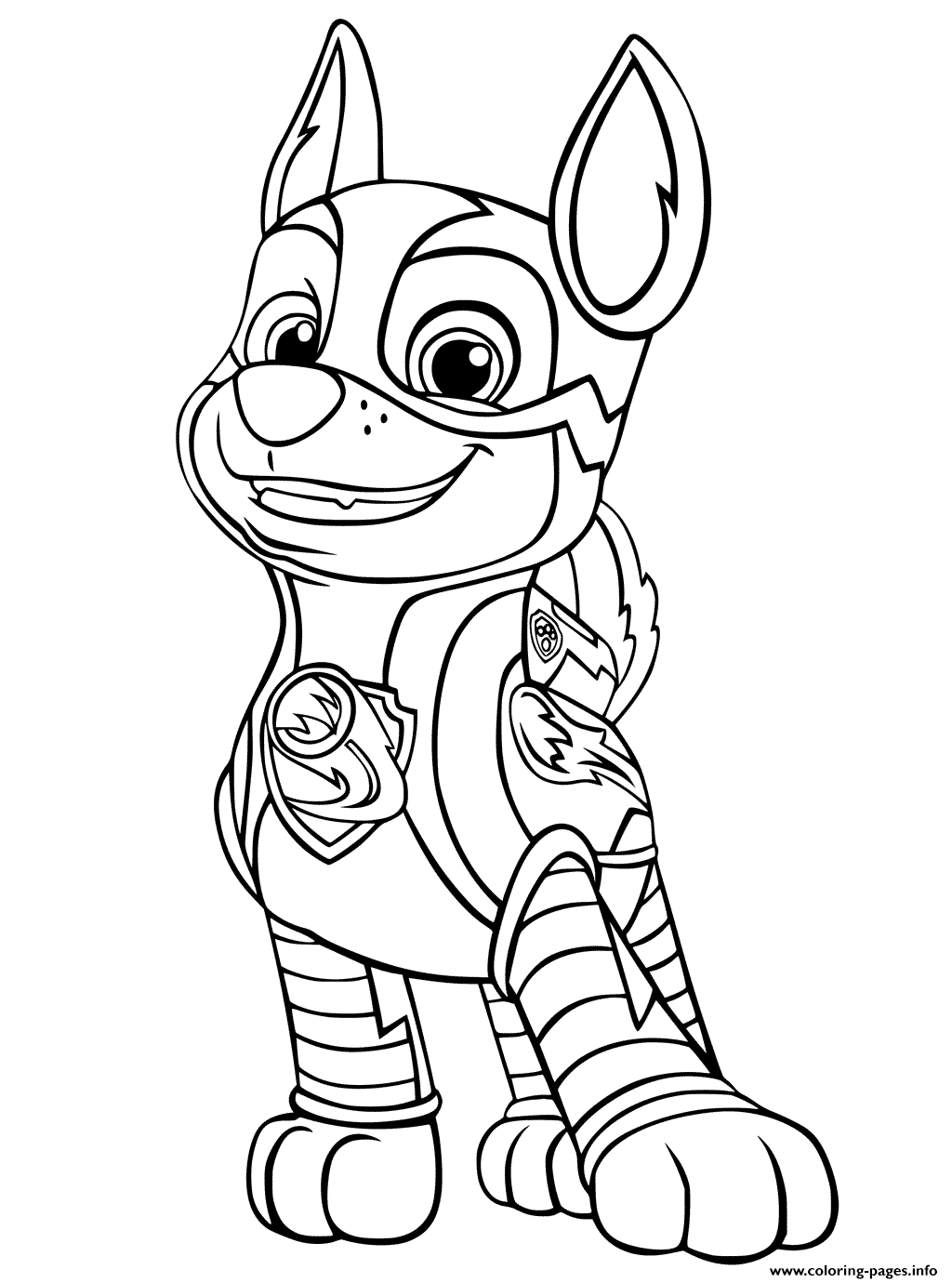 Paw Patrol Coloring Pages FREE Printable 134