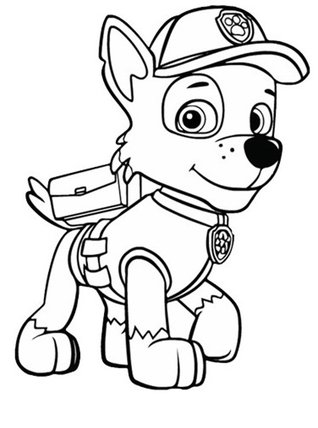 Paw Patrol Coloring Pages FREE Printable 143