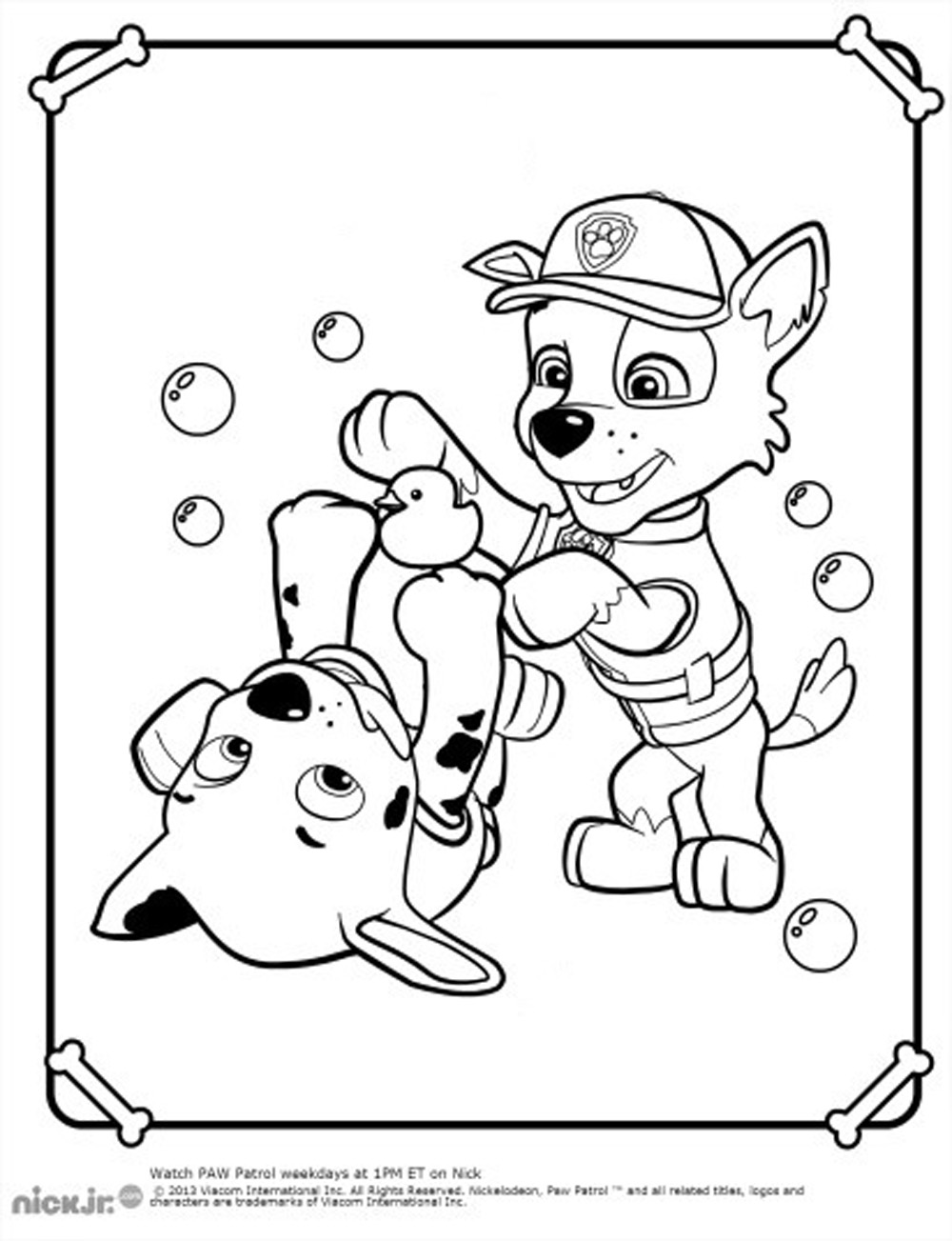 Paw Patrol Coloring Pages FREE Printable 151