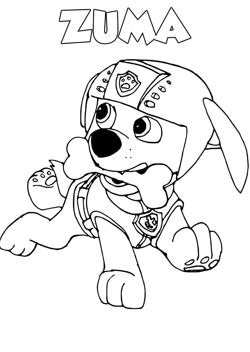 Paw Patrol Coloring Pages FREE Printable 152