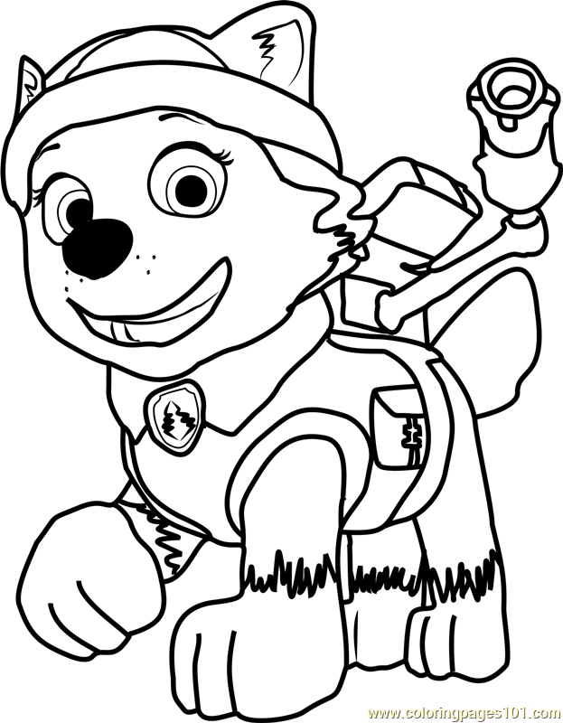 Paw Patrol Coloring Pages FREE Printable 154