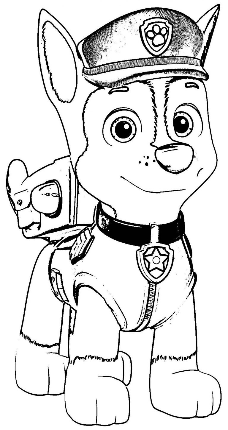 Paw Patrol Coloring Pages FREE Printable 156