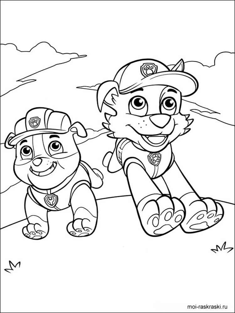 Paw Patrol Coloring Pages FREE Printable 157