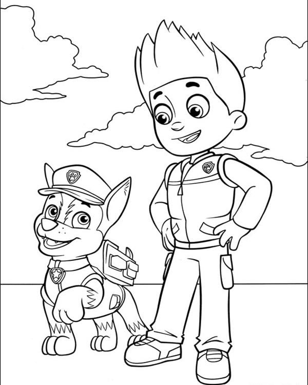 Paw Patrol Coloring Pages FREE Printable 16