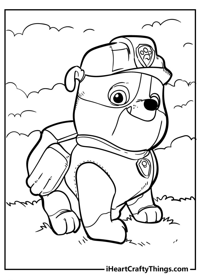 Paw Patrol Coloring Pages FREE Printable 160