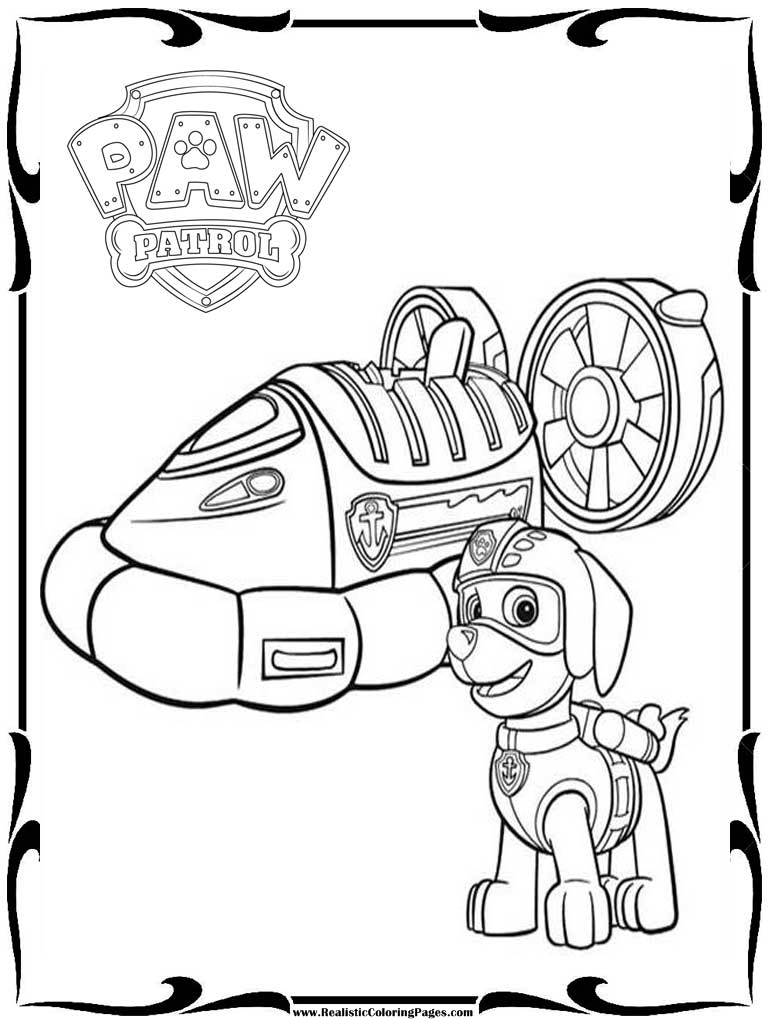 Paw Patrol Coloring Pages FREE Printable 18