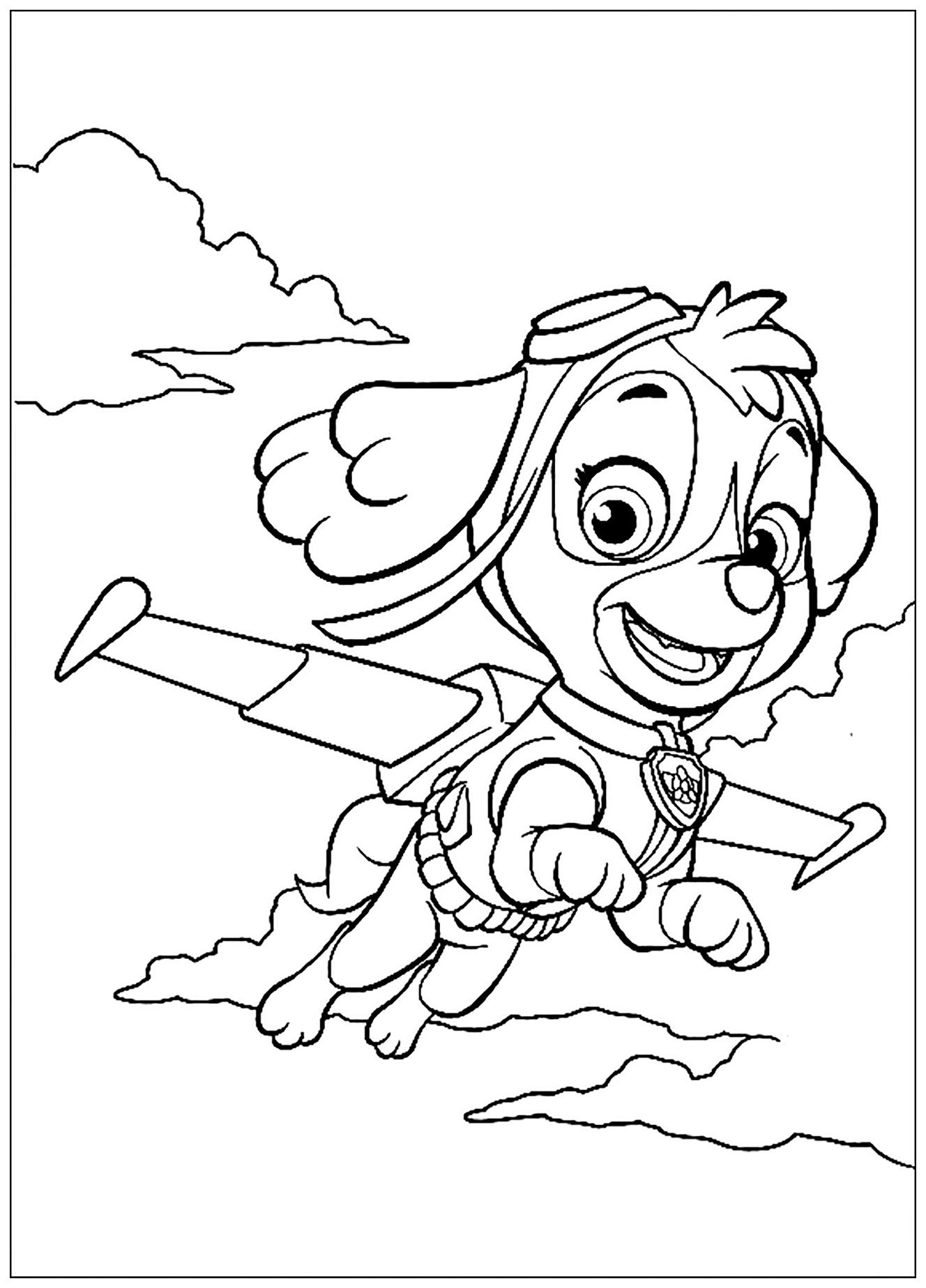 Paw Patrol Coloring Pages FREE Printable 25