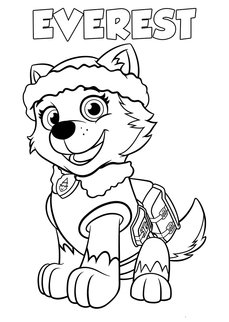 Paw Patrol Coloring Pages FREE Printable 27