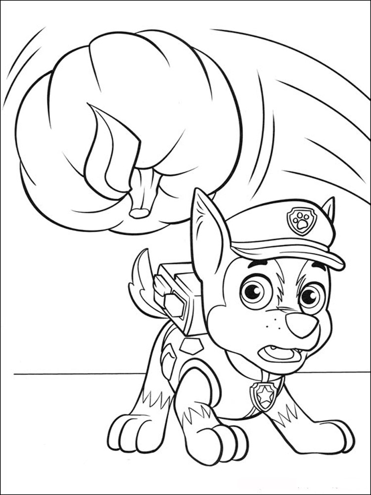 Paw Patrol Coloring Pages FREE Printable 32