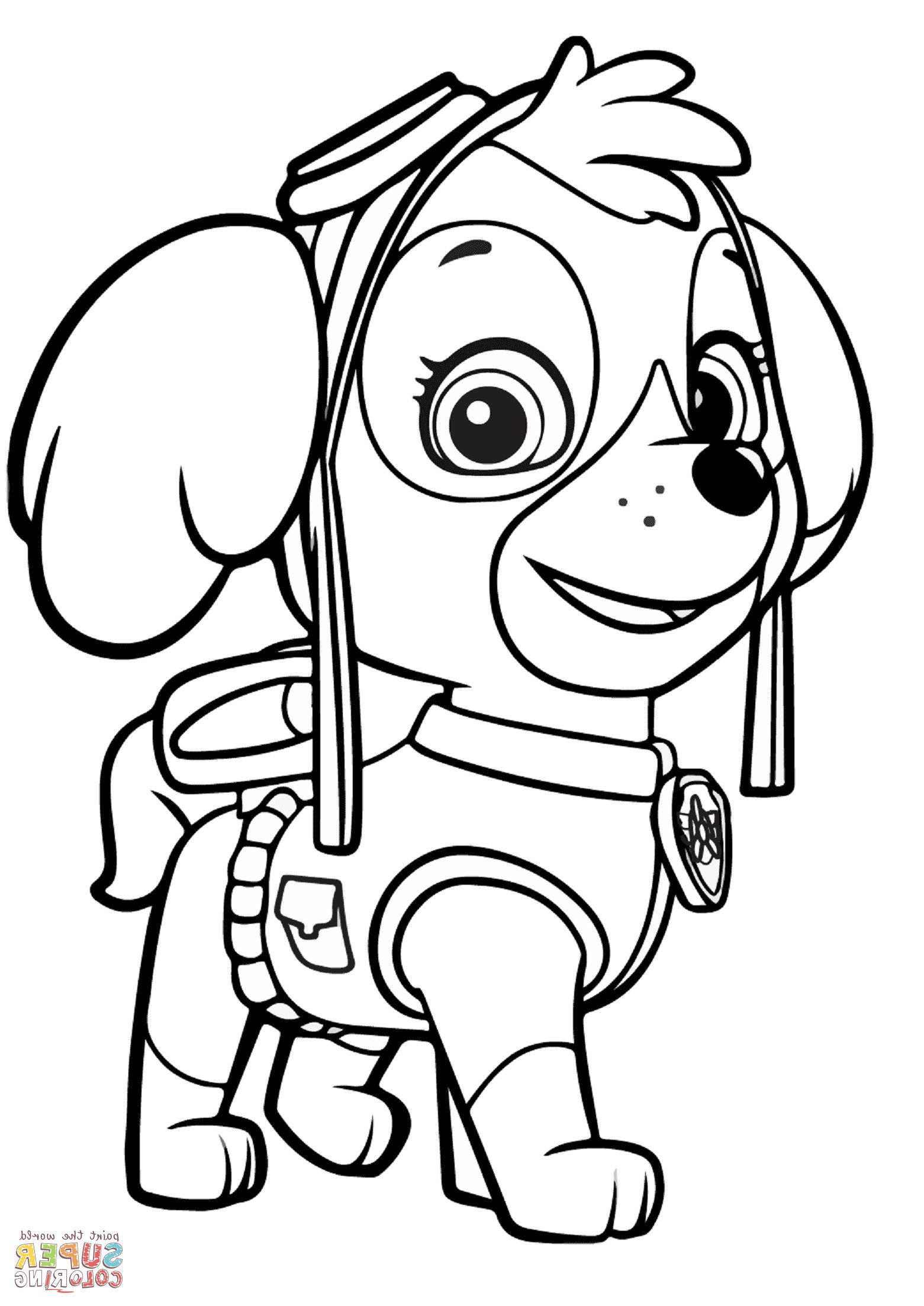 Paw Patrol Coloring Pages FREE Printable 34