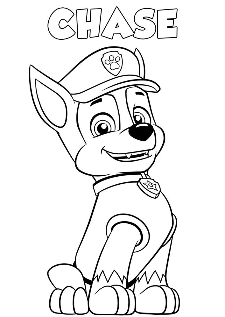 Paw Patrol Coloring Pages FREE Printable 37