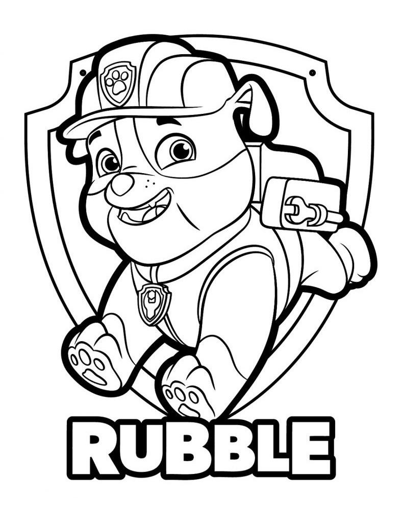 Paw Patrol Coloring Pages FREE Printable 44