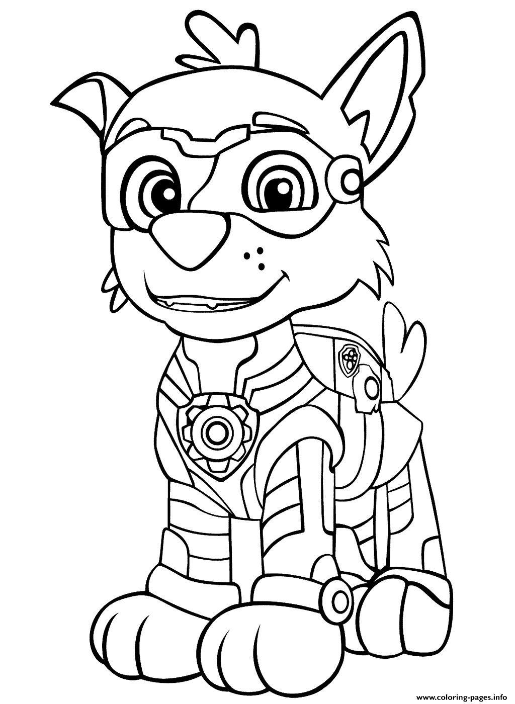 Paw Patrol Coloring Pages FREE Printable 46